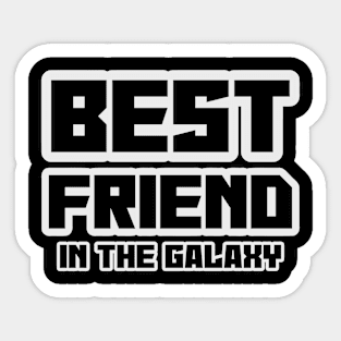 Best Friend  Art Sticker